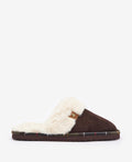 Barbour Claudia Chaussons Marron En Suédine Pour Femme