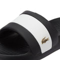 Lacoste Serve Hybrid Mens Black/White Slides