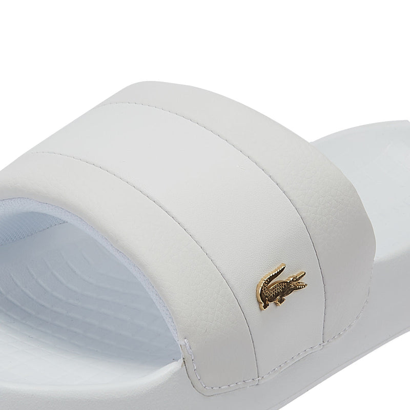 Lacoste Serve Hybrid Womens Slides blanc/blanc