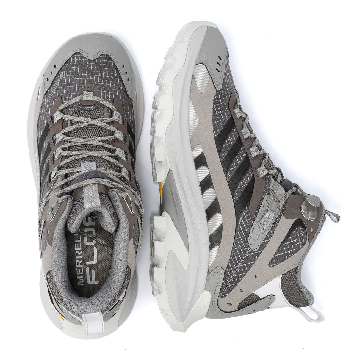 Merrell Moab Speed 2 Mid Gore-Tex Baskets Grises Pour Femmes