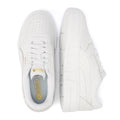 Puma Cali Court Baskets Blanches En Cuir Pour Femmes
