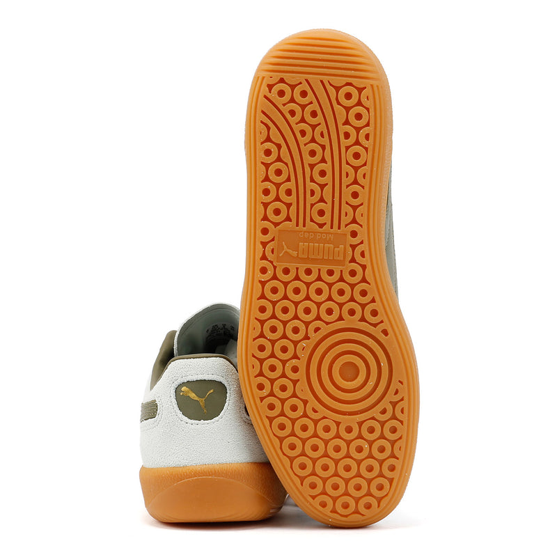 Puma Palermo Baskets Bleues En Cuir