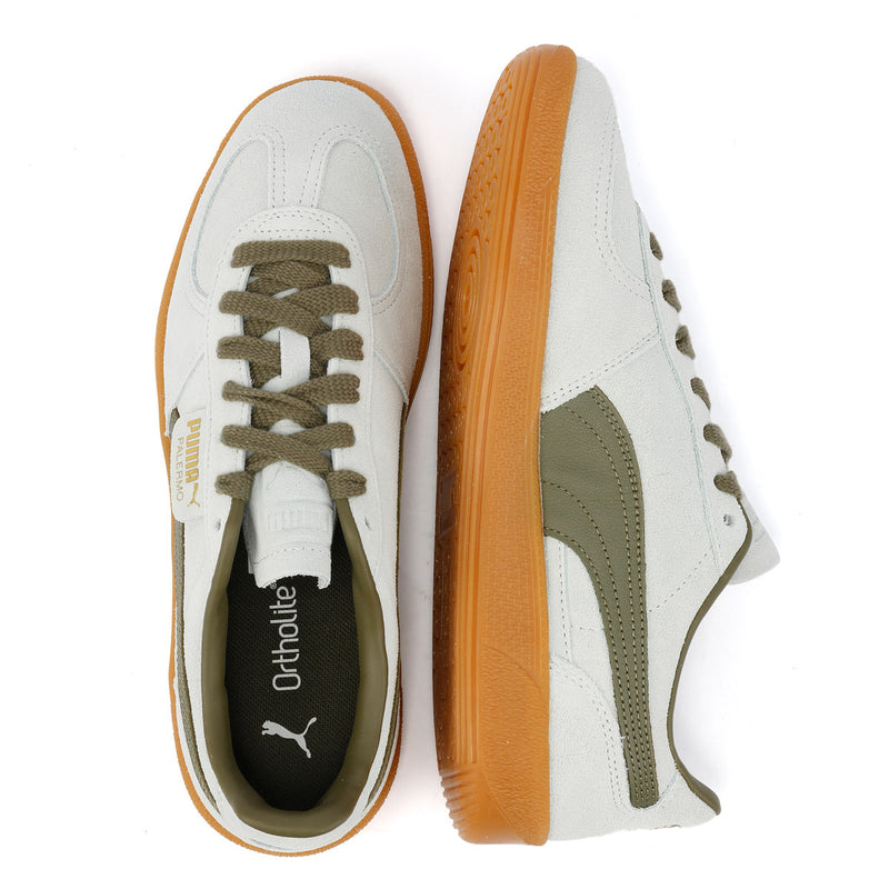 Puma Palermo Baskets Bleues En Cuir