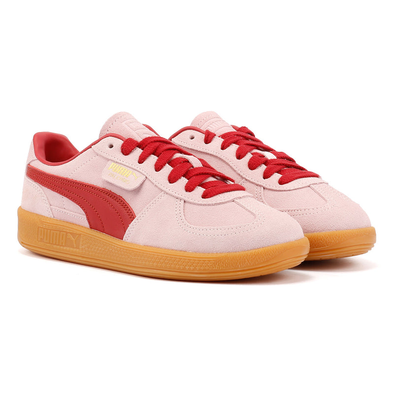 Puma Palermo Baskets En Cuir Rose