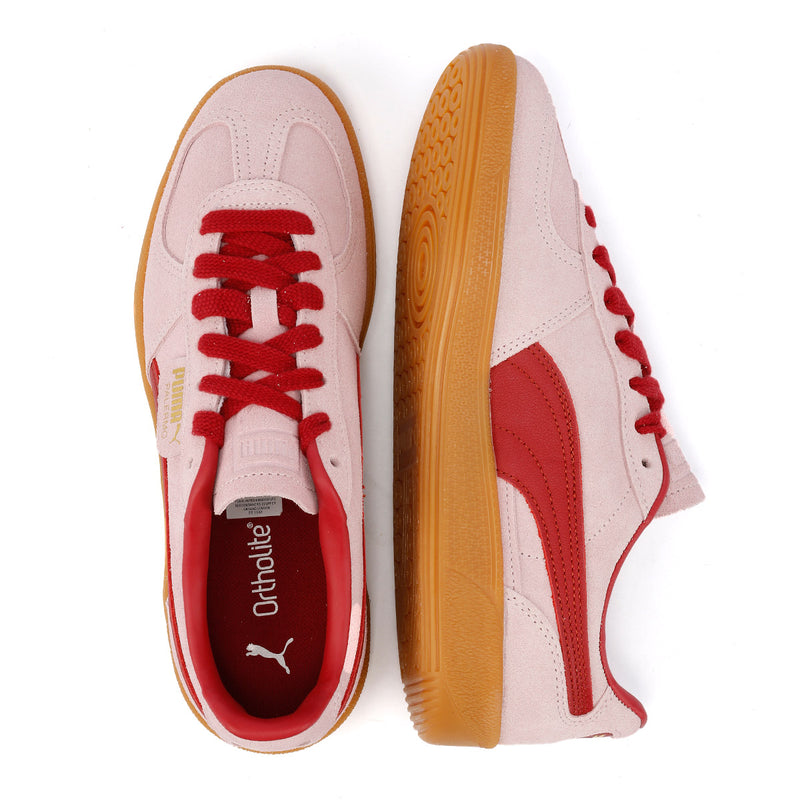 Puma Palermo Baskets En Cuir Rose