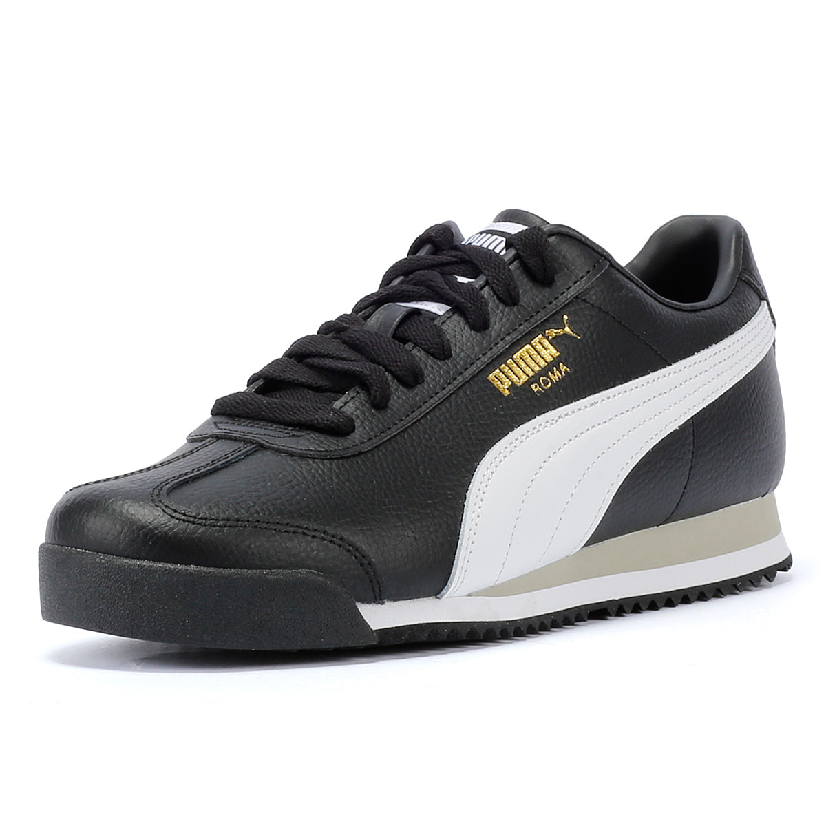 Puma Roma Standard Baskets Noires/Blanches