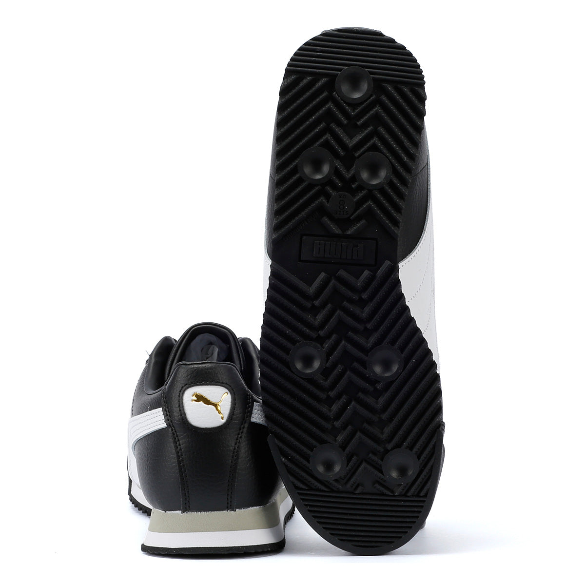 Puma Roma Standard Baskets Noires/Blanches