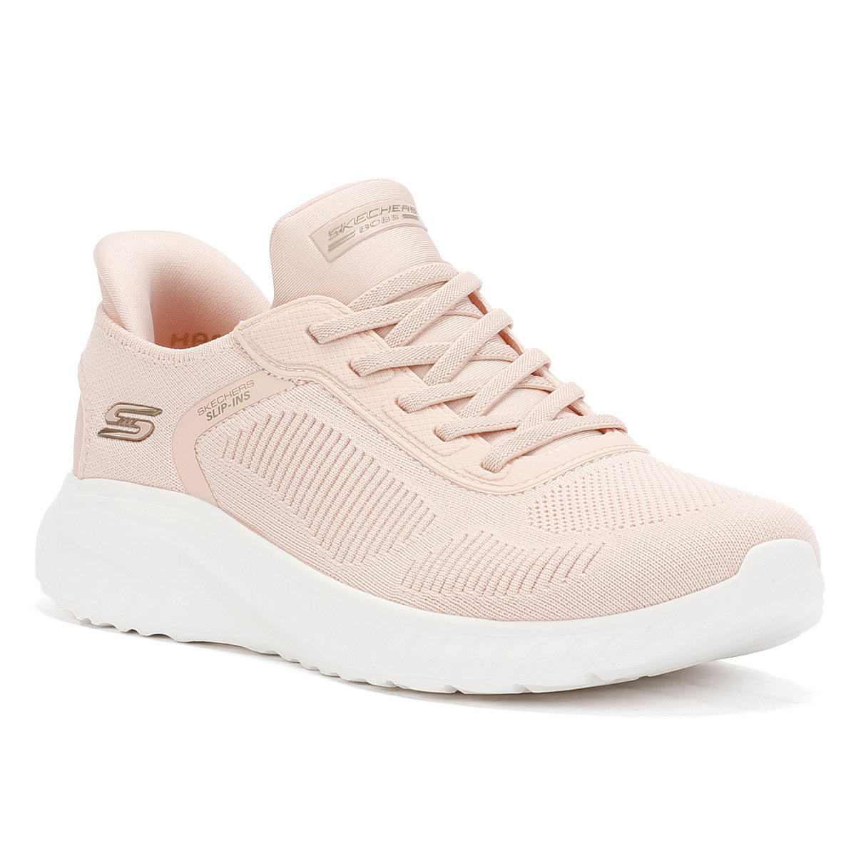 Skechers BOBS Squad Chaos Baskets Roses Pour Femmes