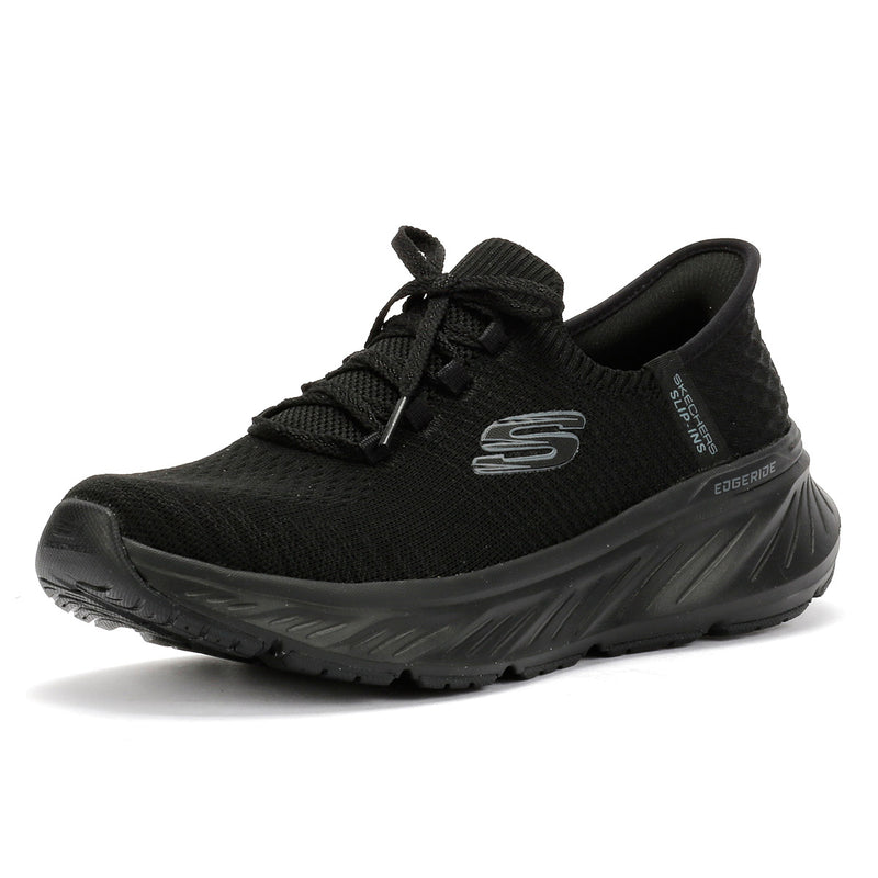 Skechers Slip-ins Edgeride Baskets Noires Pour Femmes