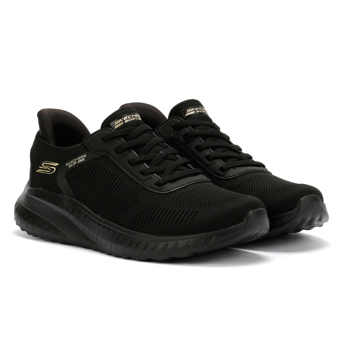 Skechers BOBS Squad Chaos Baskets Noires Pour Femmes