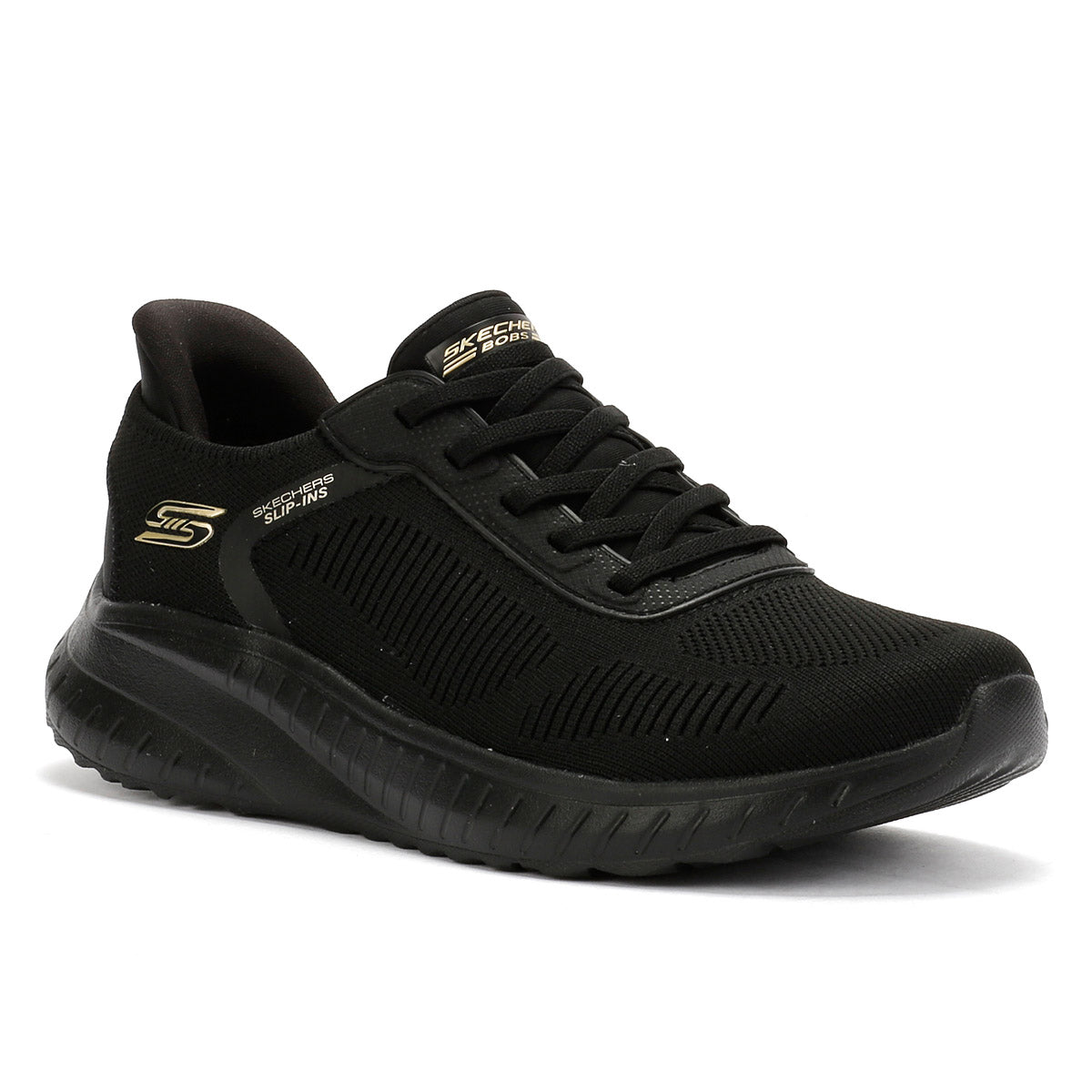 Skechers BOBS Squad Chaos Baskets Noires Pour Femmes