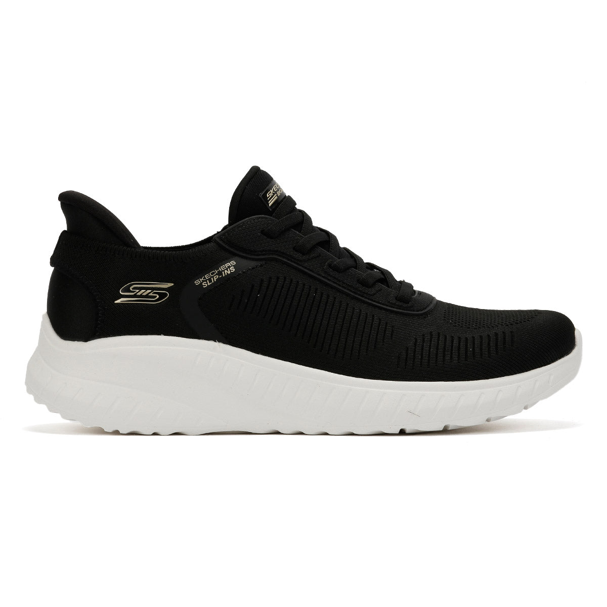 Skechers BOBS Squad Chaos Baskets Noires Pour Femmes