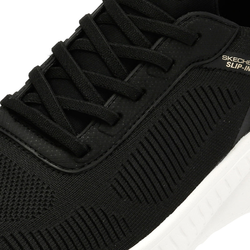 Skechers BOBS Squad Chaos Baskets Noires Pour Femmes