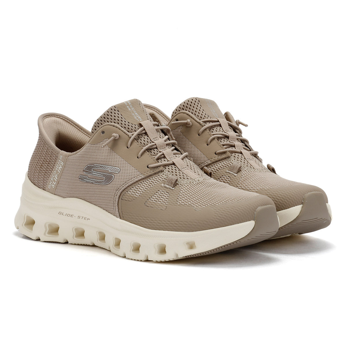 Skechers Glide-Step Pro Chaussures De Sport Beige Pour Femmes