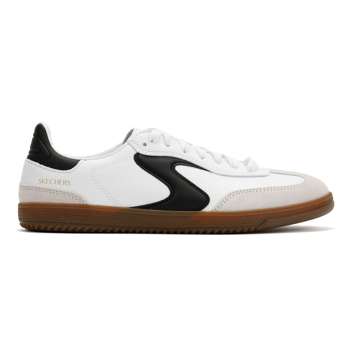 Skechers Hotshot Kickoff Baskets Blanches En Cuir Pour Femmes