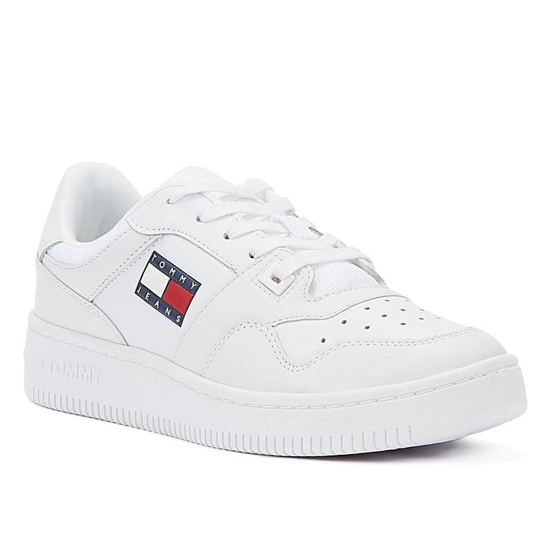 Tommy Jeans Retro Basket Womens White Trainers