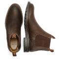 Tower London Harbour Bottes En Cuir Pour Hommes Marron