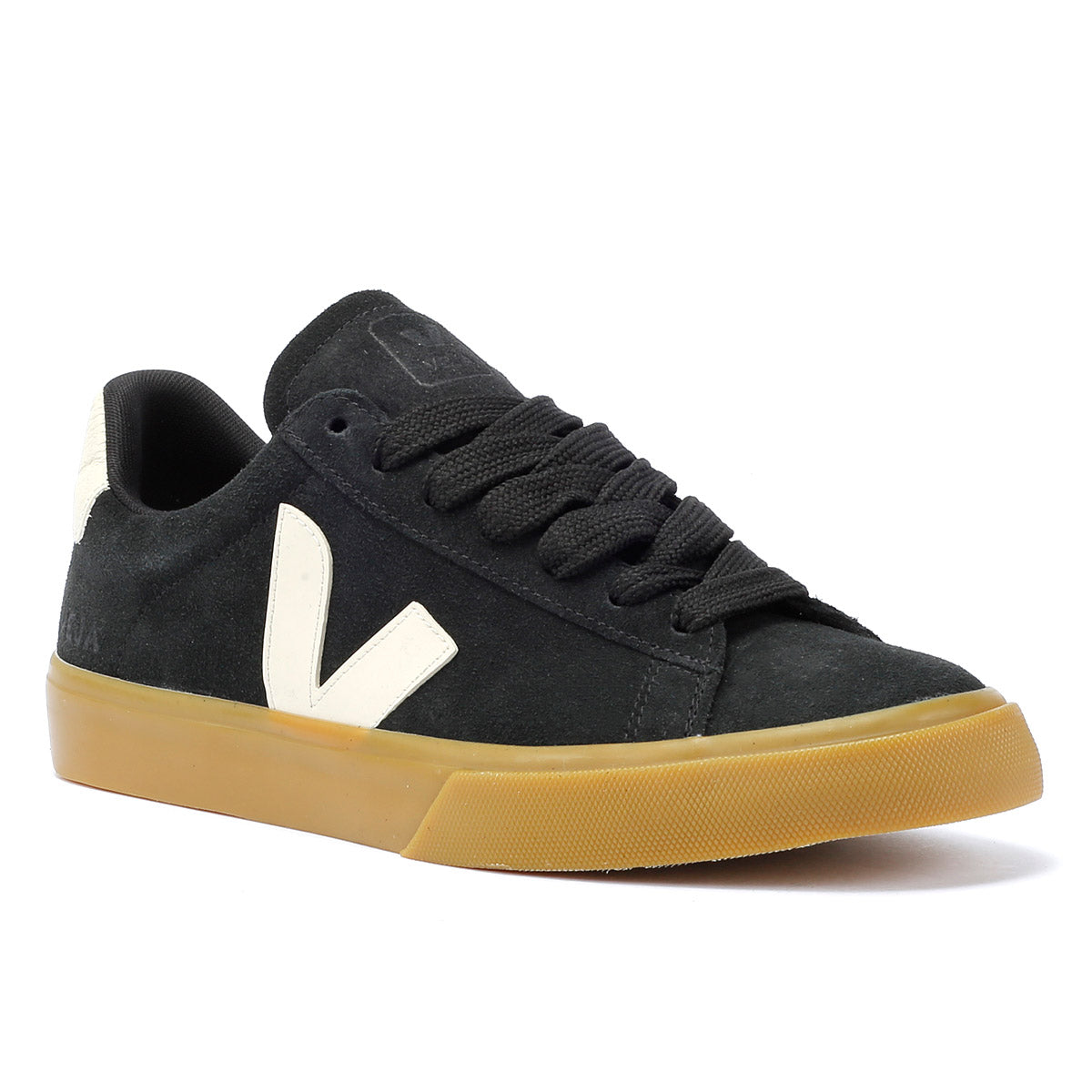 Veja Campo Baskets noires pour hommes en daim