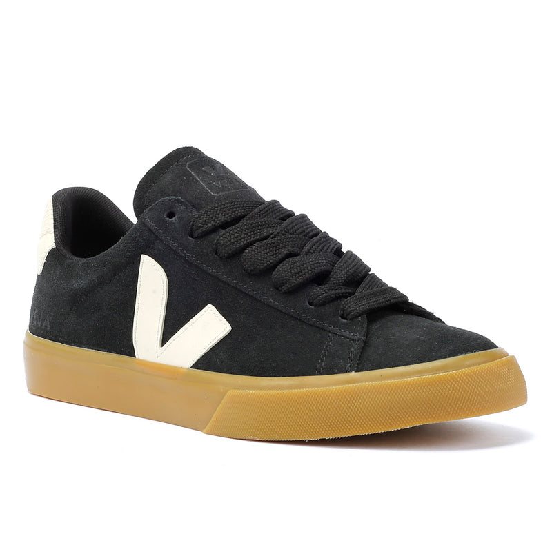 Veja Campo Baskets noires pour hommes en daim