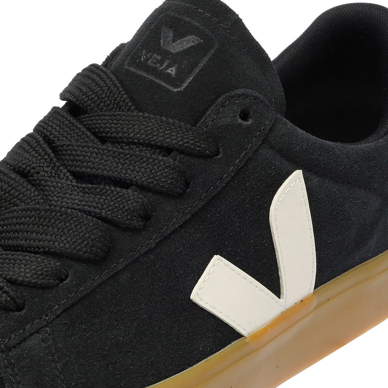 Veja Campo Baskets noires pour hommes en daim