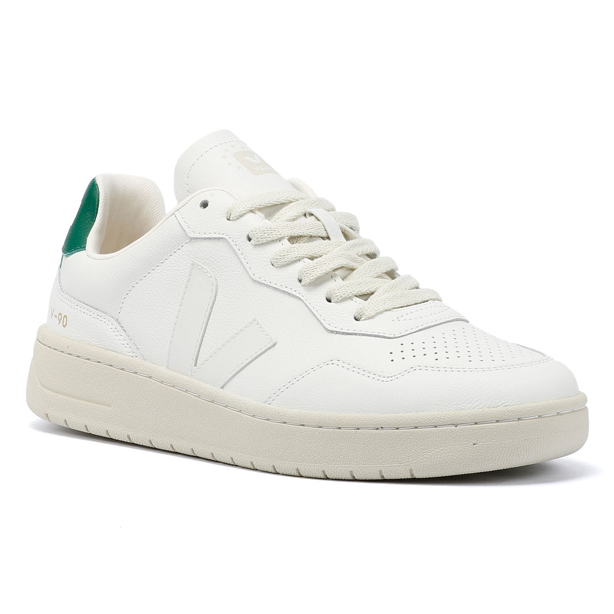 Veja V-90 Baskets blanches en cuir pour hommes