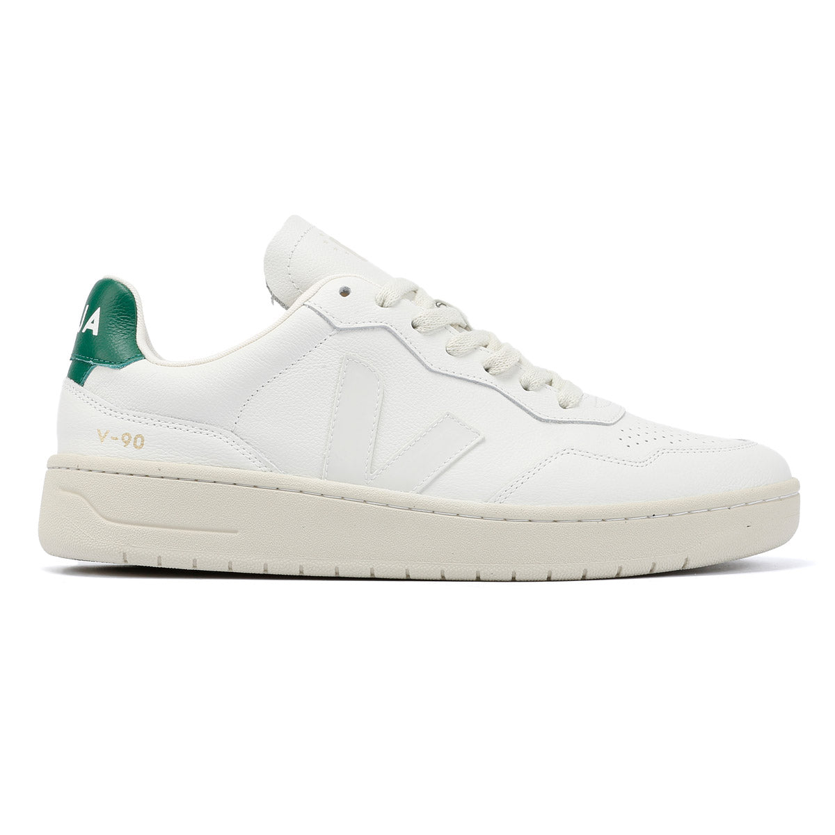 Veja V-90 Baskets blanches en cuir pour hommes