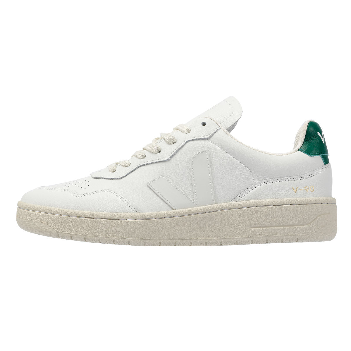 Veja V-90 Baskets blanches en cuir pour hommes
