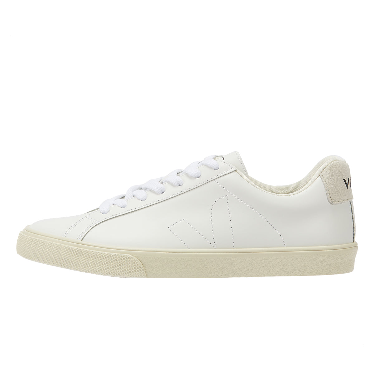 Veja Esplar Cuir Baskets Extra Blanches Pour Femme