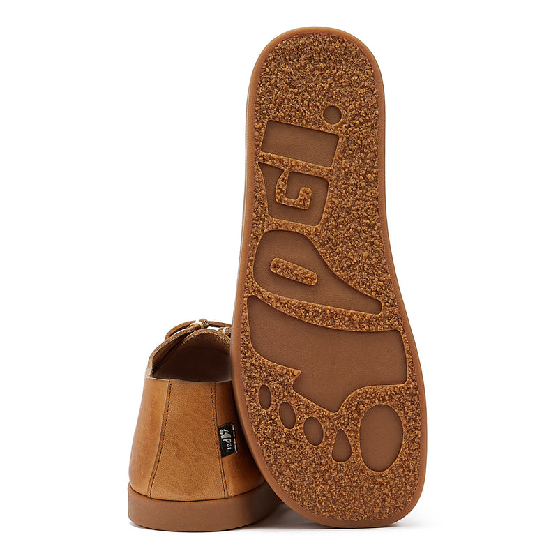 Yogi Willard 2 Eye Mens Tan Leather Shoes