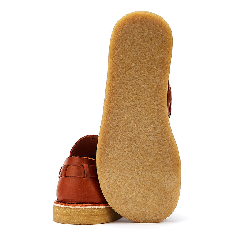 Yogi Corso Monk Mens Burnt Orange Shoes