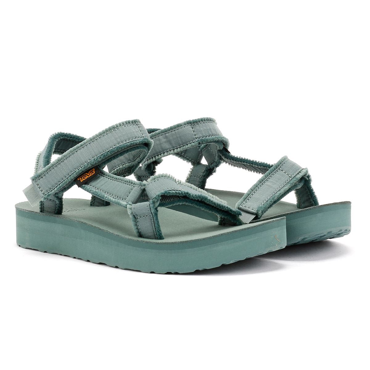 Teva Midform Universal Sandales Pour Femmes En Toile Verte