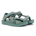 Teva Midform Universal Sandales Pour Femmes En Toile Verte