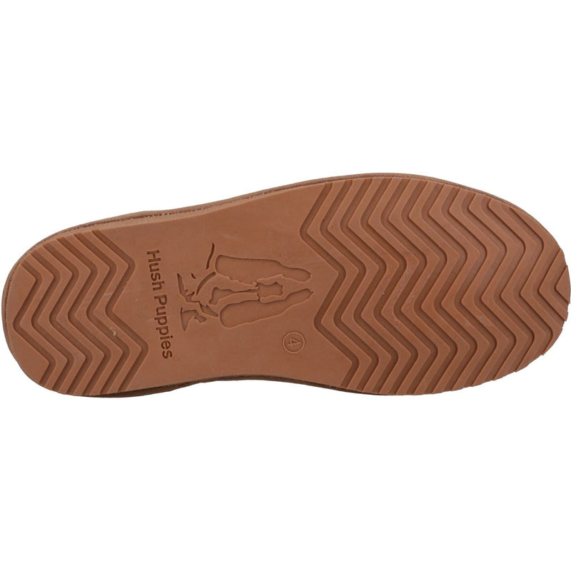 Hush Puppies Ashanti Chaussons En Daim Pour Femmes En Tan