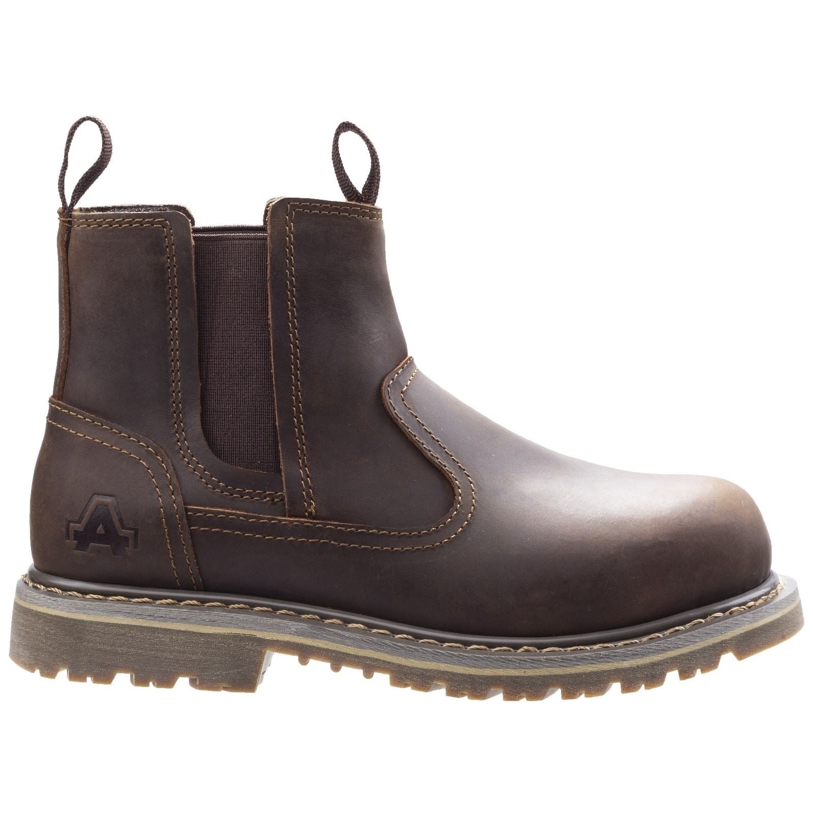 Amblers Safety  Bottes De Sécurité Pour Femmes En Cuir Marron Alice As101