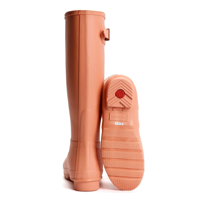 Hunter Original Tall Bottes De Pluie En Caoutchouc Pour Femmes Roses