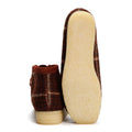 Clarks Originals Wallabee Chaussures Pour Homme Marron En Textile