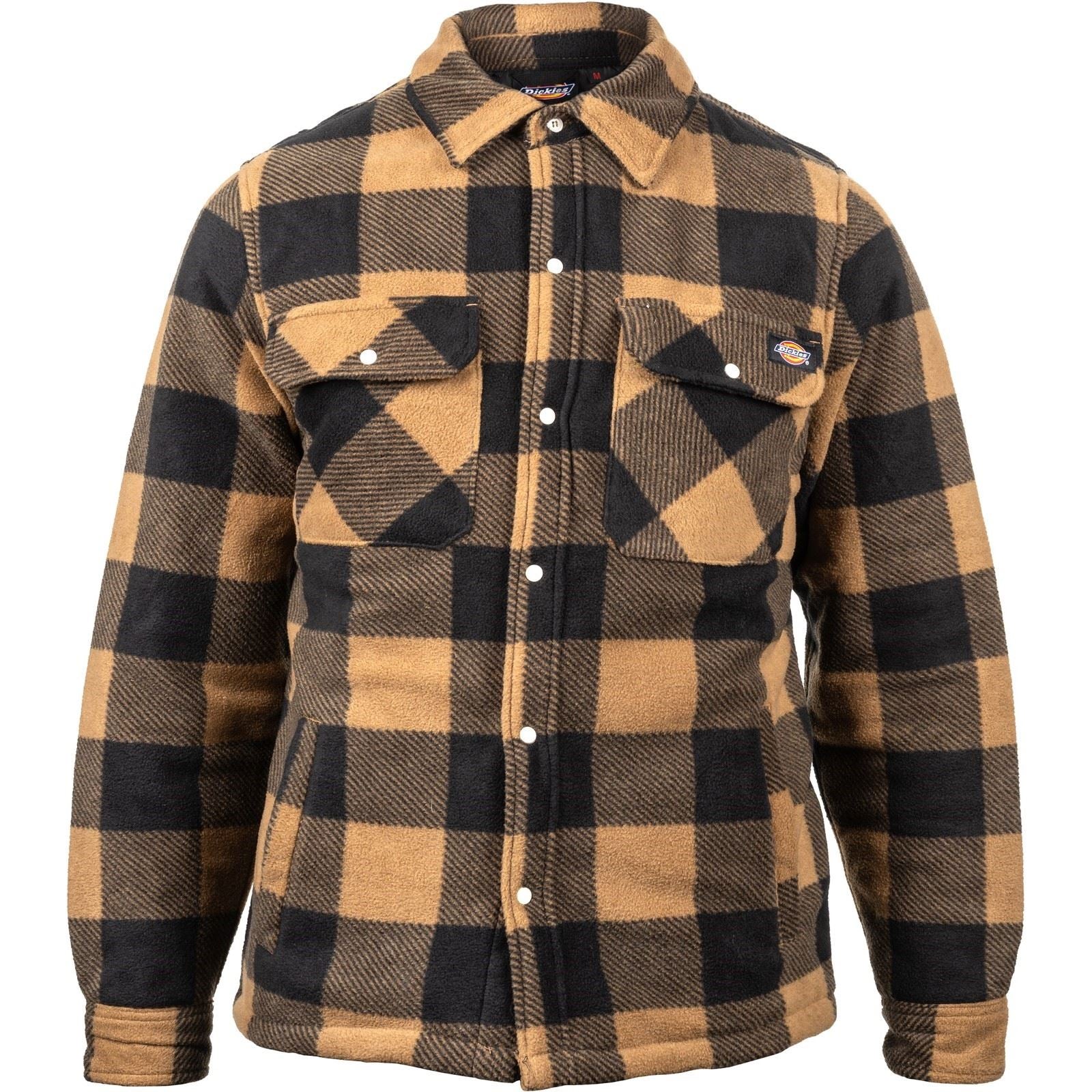 Dickies Portland Chemise Décontractée En Khaki Pour Homme En Polyester