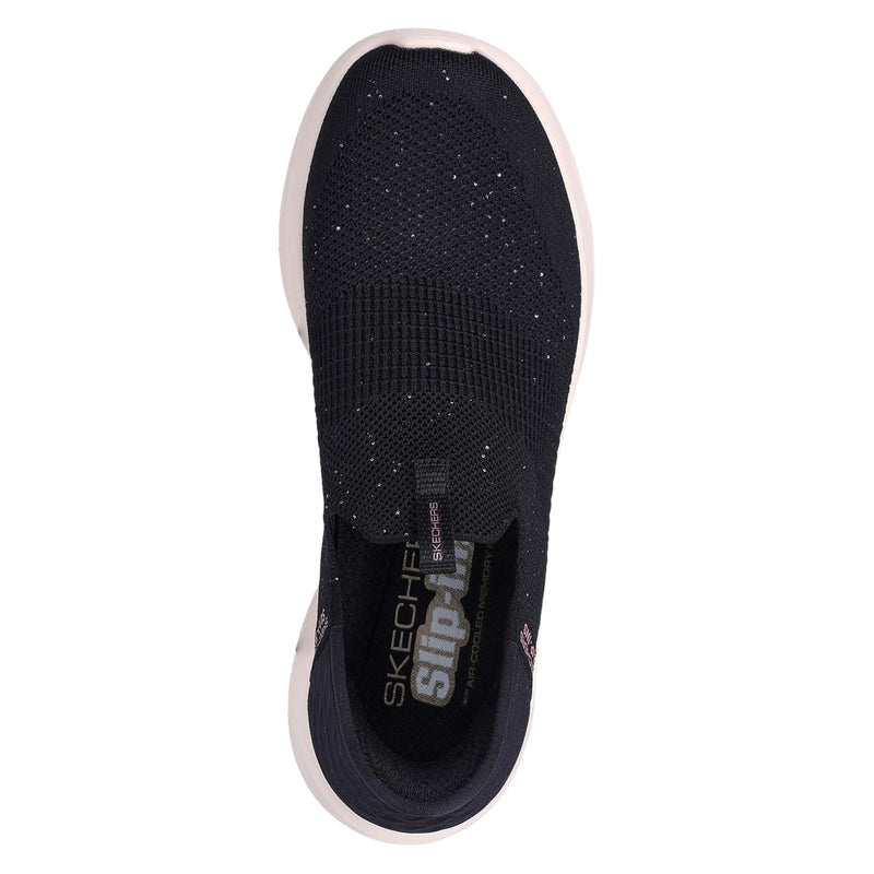 Skechers Ultra Flex 3.0 Sneakers Pour Femmes En Textile Noir/Or Rose