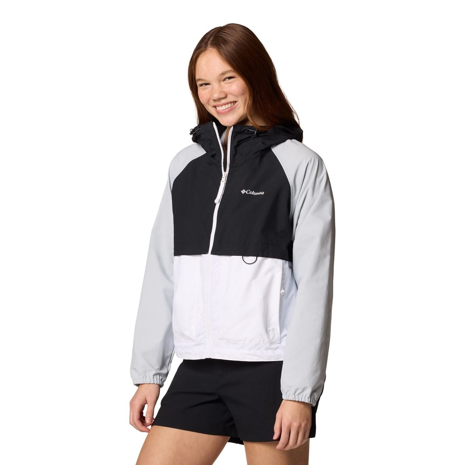 Columbia Spire Valley Vestes Coupe-Vent Blanches Pour Femmes