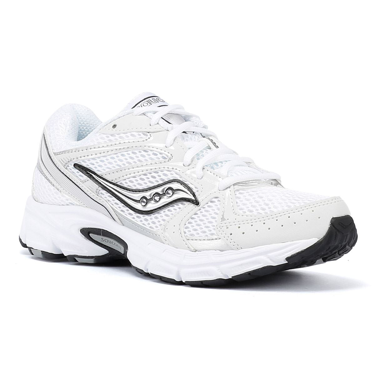 Saucony Ride Millenium Baskets Blanches/Argentées