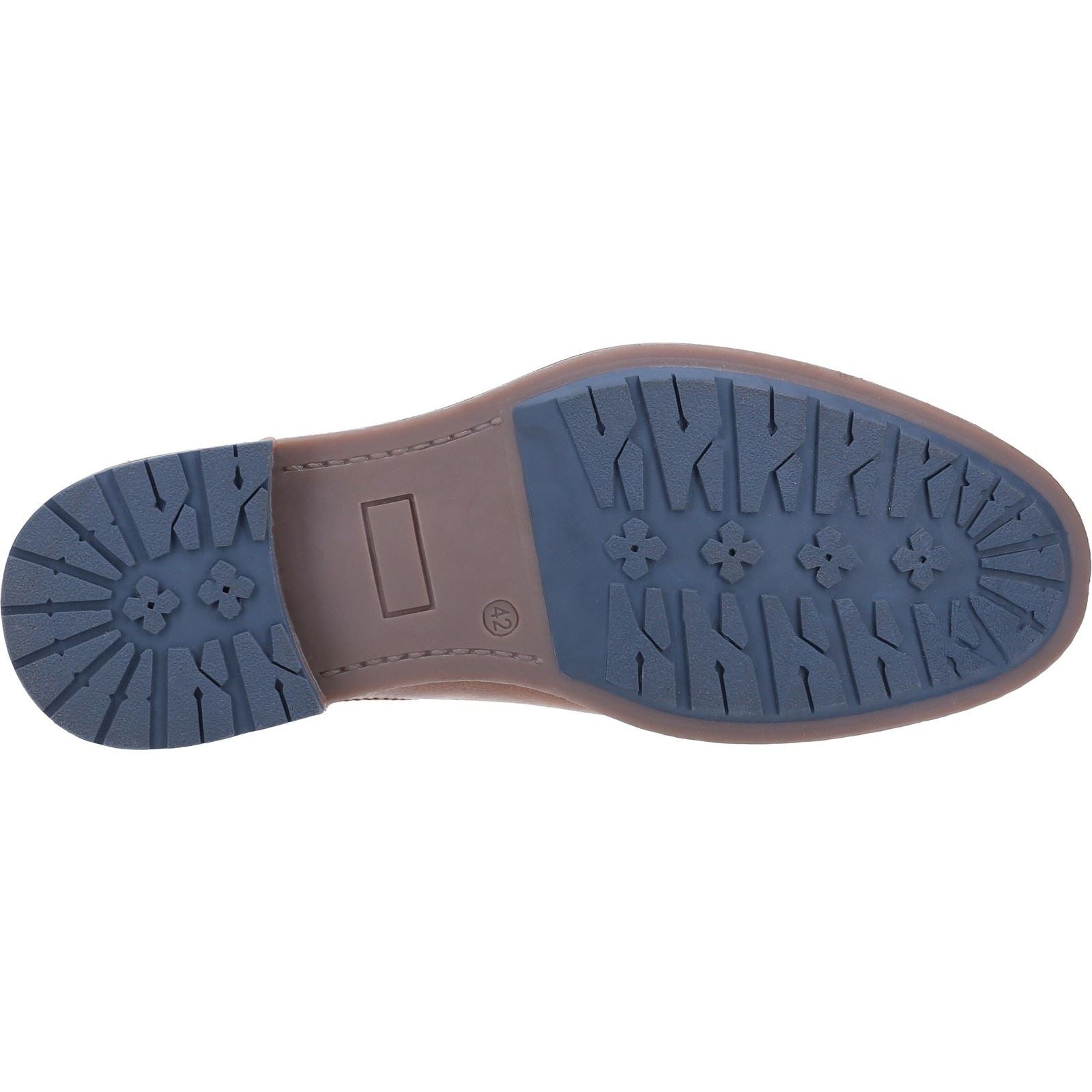 Hush Puppies Justin Chelsea Bottes En Cuir Pour Homme Marron Clair
