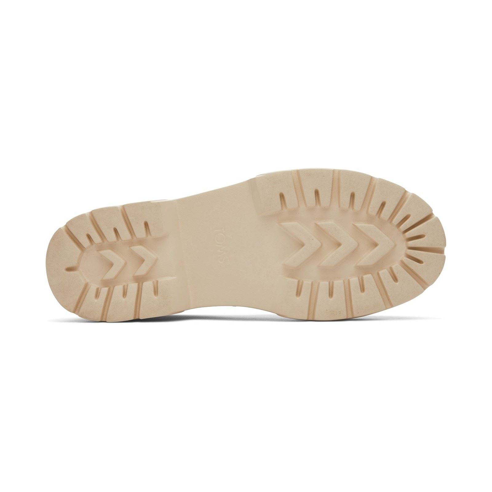 TOMS Alpargata Combat Low Mocassins Beiges Pour Femmes En 100 % Coton