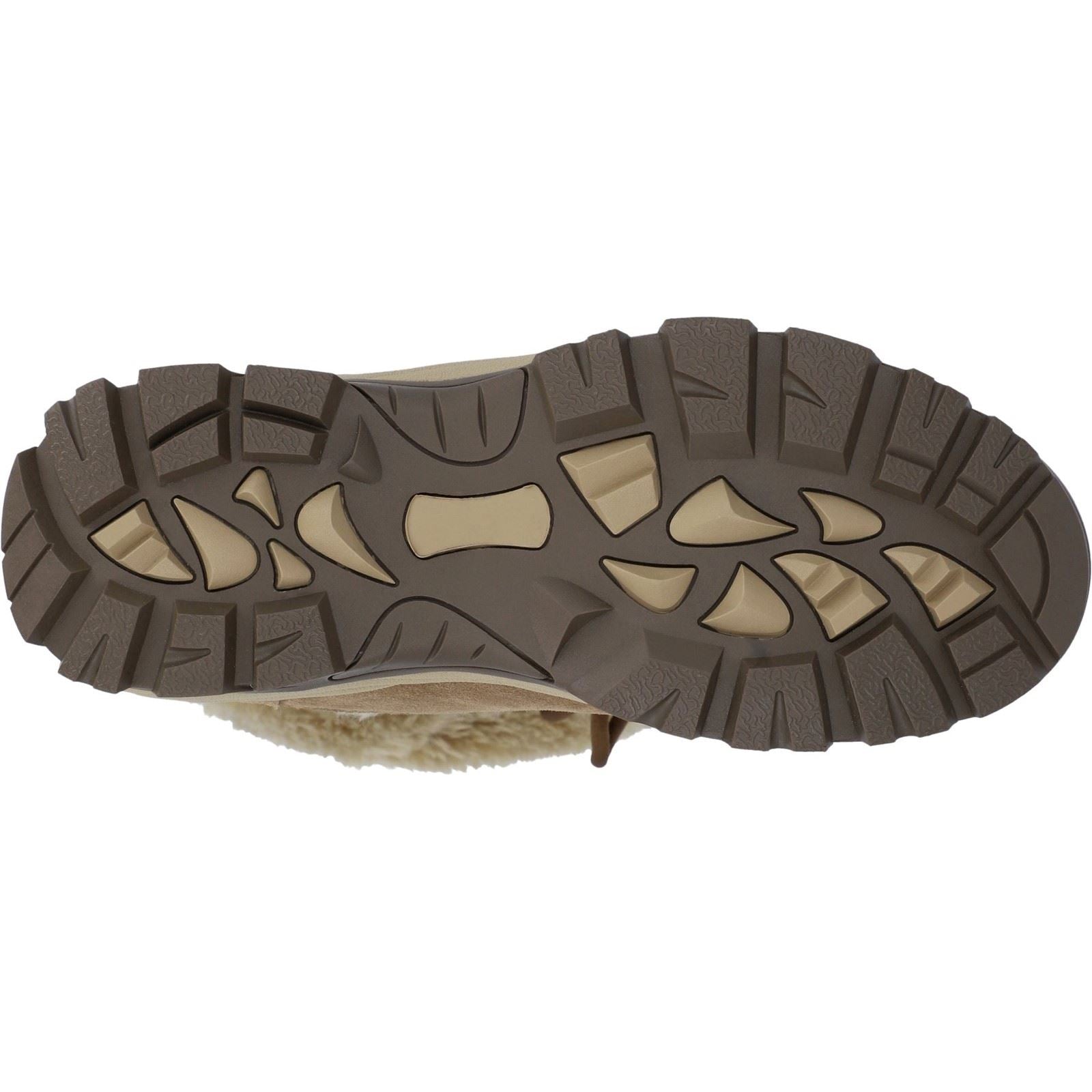 Hi-Tec Mortiz 200 Bottes De Randonnée Pour Femme En Cuir Marron Clair