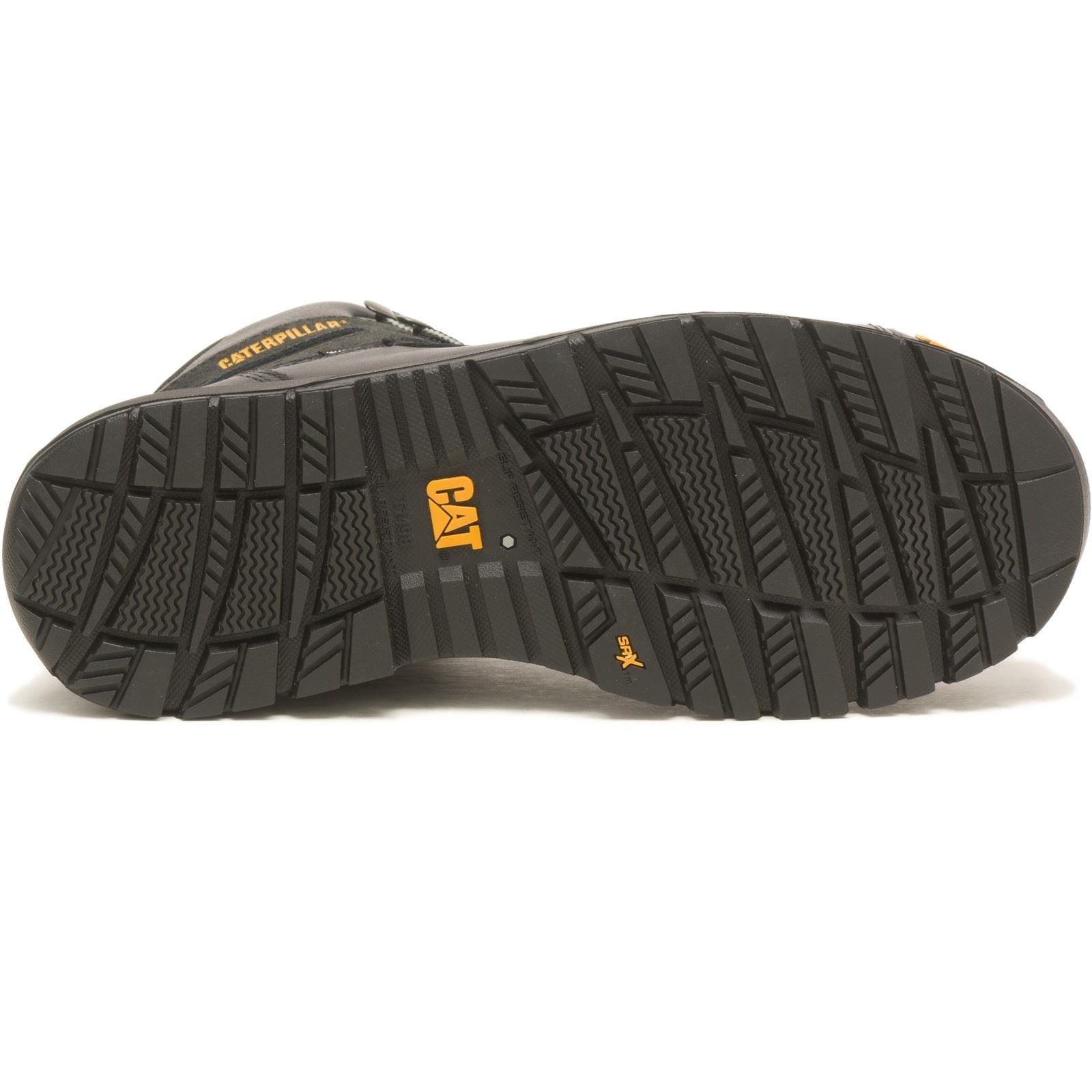 Caterpillar Bottes De Sécurité En Cuir Noir Pneumatic 2.0
