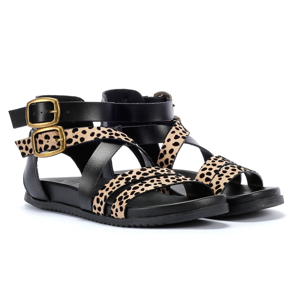 Blowfish Malibu Candie Sandales Léopard Pour Femmes