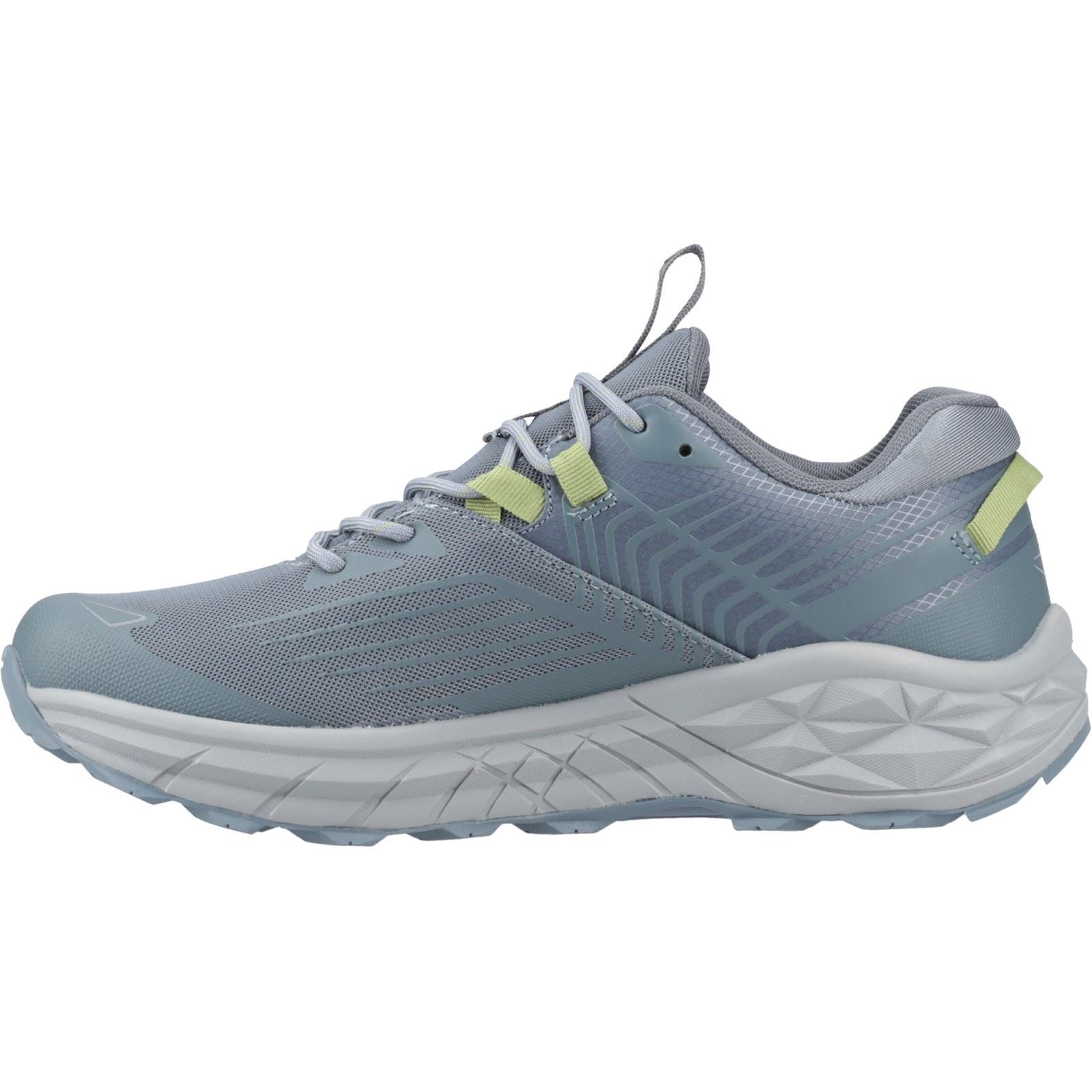 Hi-Tec Fuse Trail Low Sneakers Pour Homme En Maille De Polyester Couleur Ardoise Foncée/Météo Tempétueuse