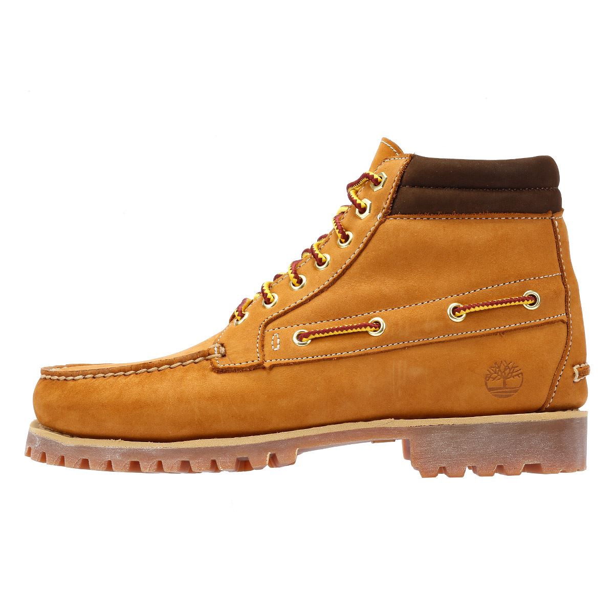 Timberland Authentic Bottes En Cuir Marron Pour Hommes