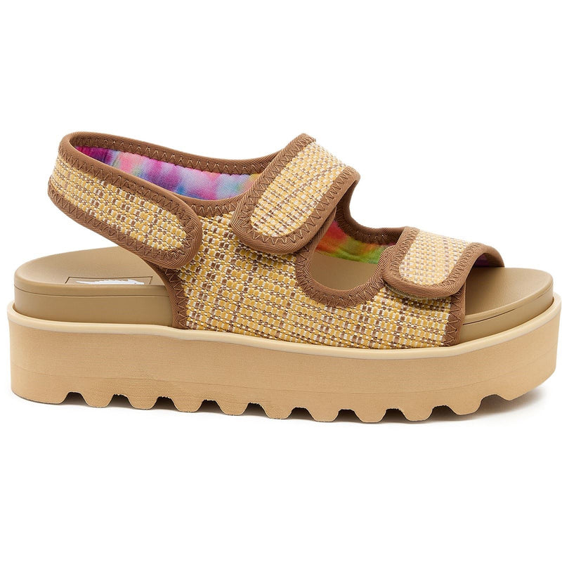 Rocket Dog Balmy Raffia Sandales Naturelles Pour Femmes En Textile