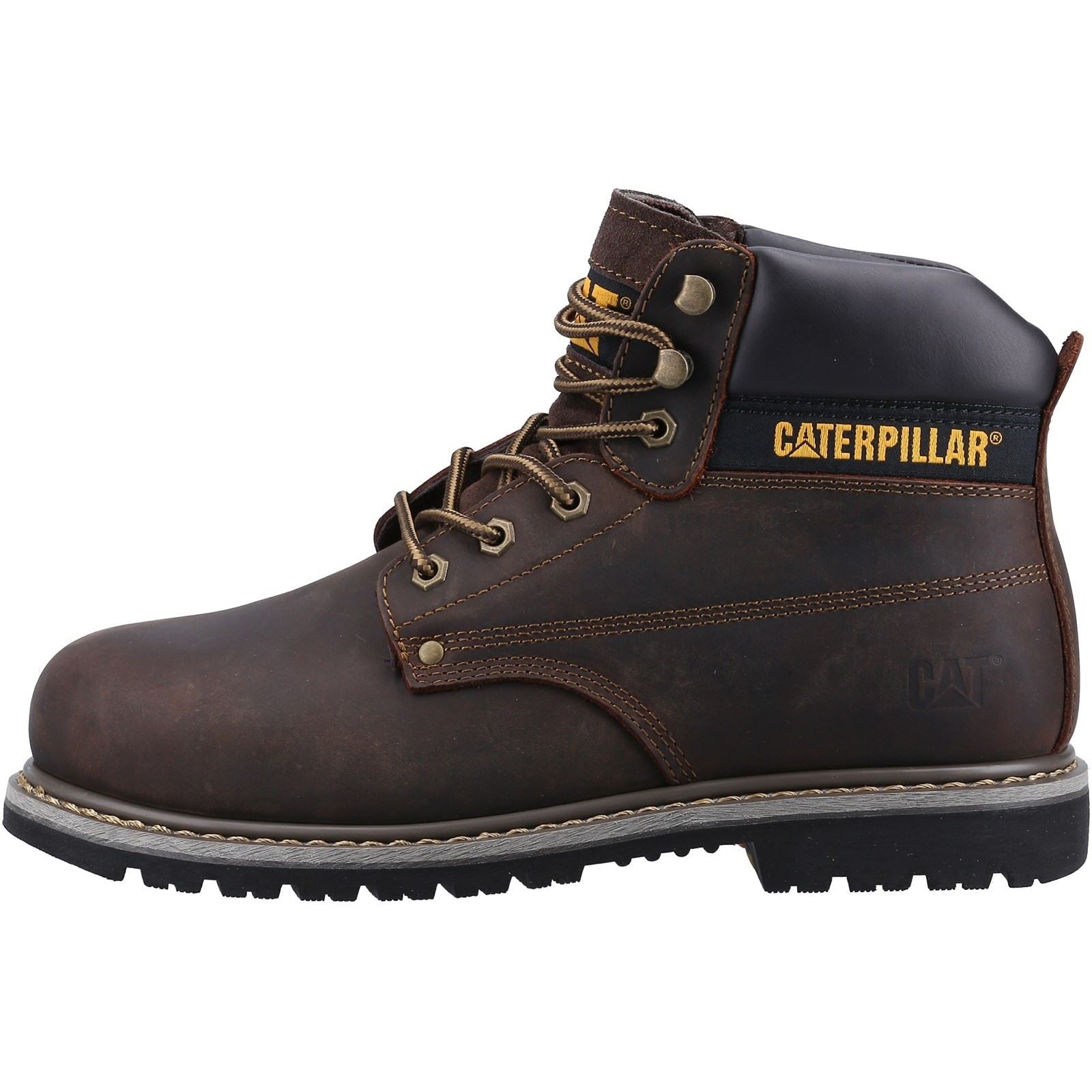 Caterpillar  Bottes De Sécurité Powerplant S3 En Nubuck Marron