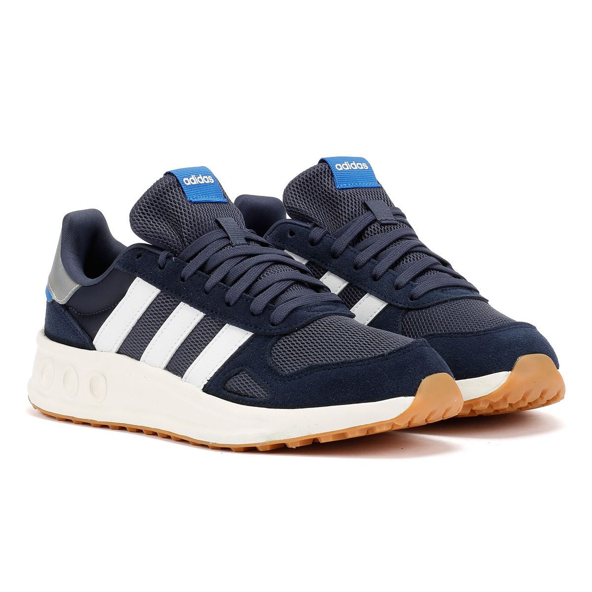 Adidas Run 84 Baskets Bleues Pour Hommes